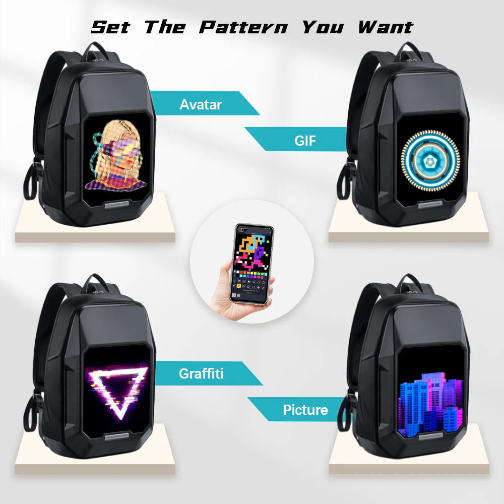 ⚡ Divoom Cyberbag Pixel LED Backpack Display - 🎒