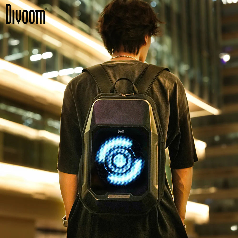 ⚡ Divoom Cyberbag Pixel LED Backpack Display - 🎒