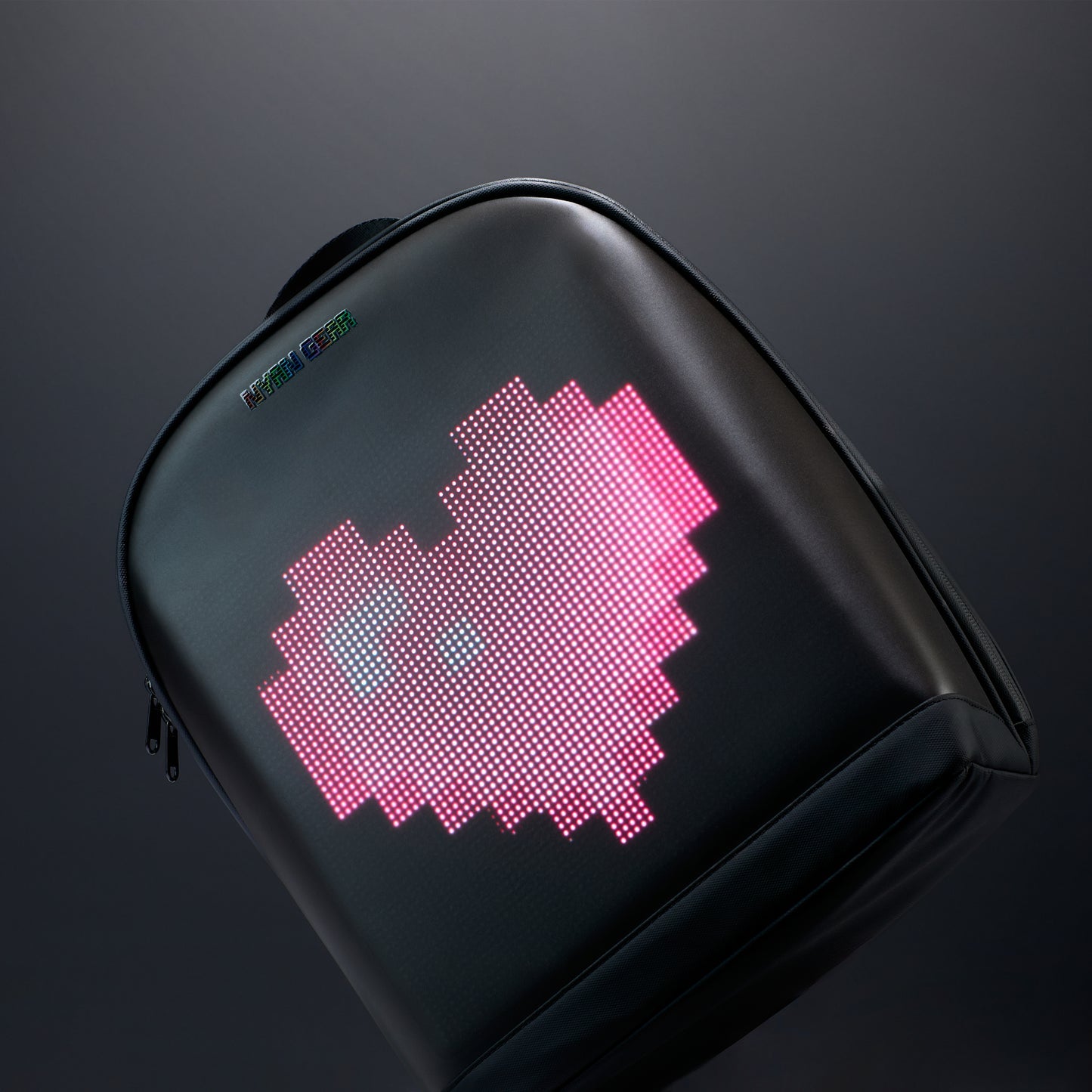 🎒 Biker's Night Glow - LED Display Backpack