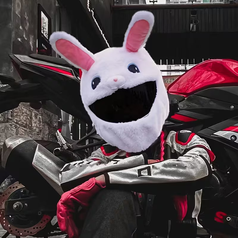 (3) The Wild Riders - Helmet Covers - 🐰🦈 🦃